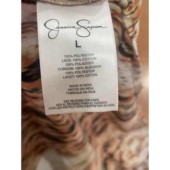 Sheer Crochet Top Sleeveless Shirt‎ Tank Large Flowy Fairy boho peasant western - Picture 6 of 8